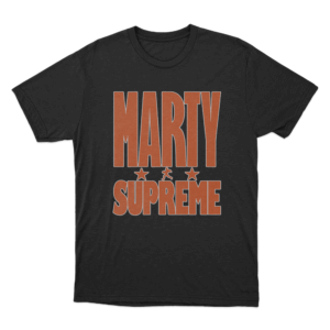 Marty Supreme Bold T Shirt Black