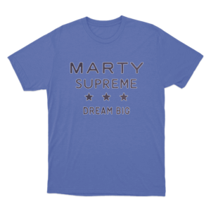 Marty Supreme Dream Big T Shirt Blue