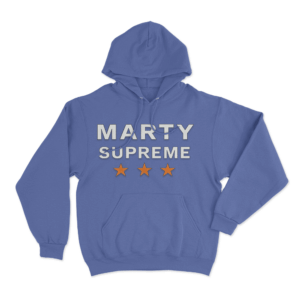 Marty Supreme Stars Hoodie Blue 1